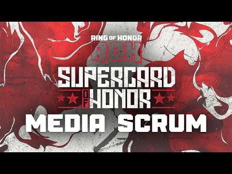 ROH Supercard of Honor Post Show Media Scrum