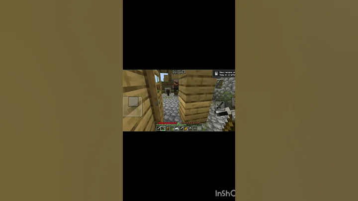 Little villager and his papa got mad #minecraft #shorts #memes #gaming #minecraftedit