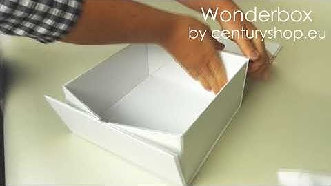 [TUTORIAL] Putting  Together the Wonderbox Magnetic Gift Box