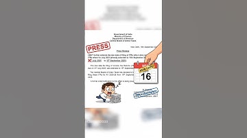 AY 2025-26 ITR Due Date Extended