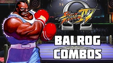 "Love TAPs!" Balrog - Street Fighter 4: Omega Mode Combos