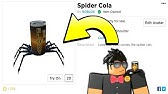 How To Get The Spider Cola Roblox New Promo Code Youtube - how to get the spider cola in roblox rxgatecf code