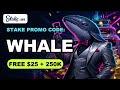 ✅ WORKING Stake US Promo Code "WHALE" - $25 Stake Cash + 250,000 Gold Coins