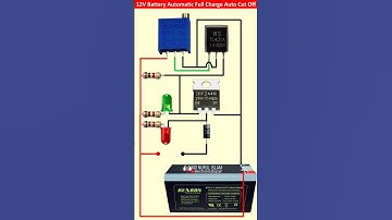 Full Charge Auto Cut OFF Circuit for 12V Battery Charger | 12V Battery Overcharge Protection Circuit