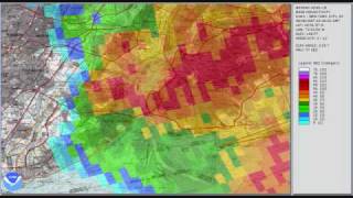 Doppler Radar - Staten Island - Brooklyn Tornado