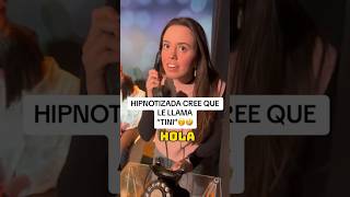 Hipnotizada cree que le llama Tini!! (Jorge ASTYARO)