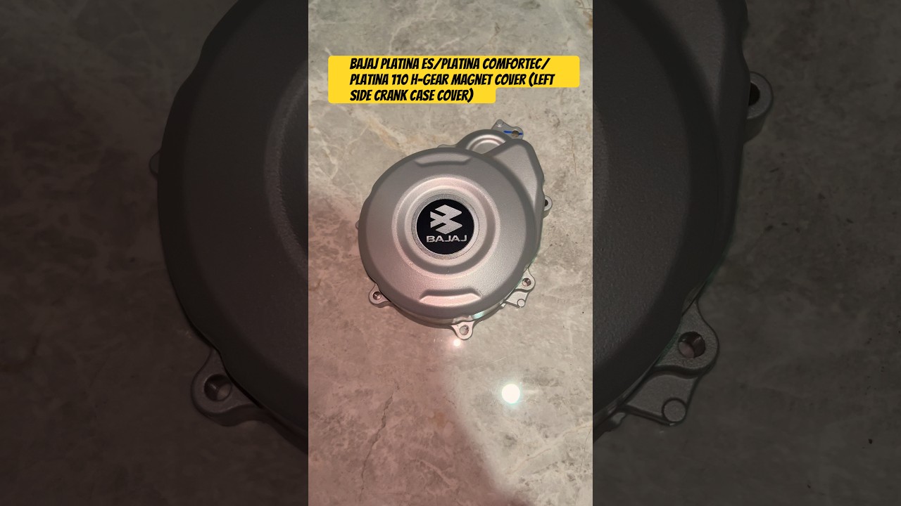 Bajaj Platina ES/Platina Comfortec/Platina 110 H-Gear Magnet Cover (Left Side Crank Case Cover)