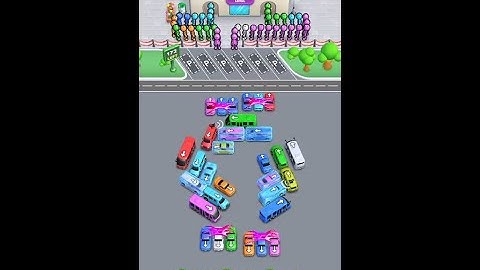 Crowd Express Boarding Puzzle Level 386 - Hard