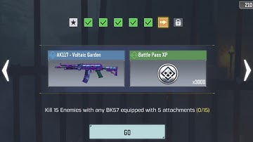 How to Kill 15 Enemies with any BK57 equipped with 5 attachments | COD Mobile | Call Of Duty