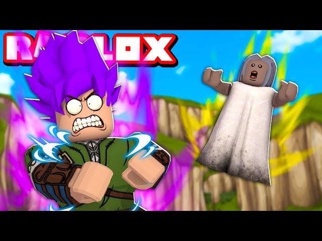 ROBIN HOOD SUPER SAIYAJIN LENDÁRIO VS GRANNY NO ROBLOX! (Dragon