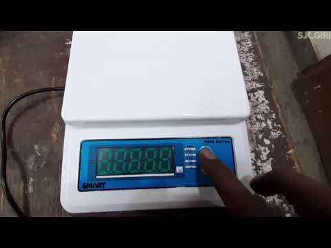 Smart Electronic Weighing Scale Calibration