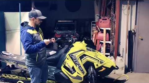 Installing OFT ProAmour Plug-n-Play tether to Polaris Pro RMK 800