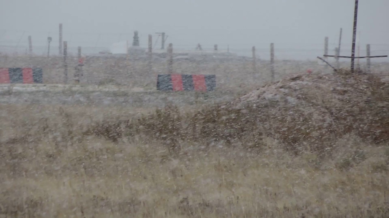 ШПУ РС 20, Р-36М SILO ISBM во время снега ЗАТО Ясный - YouTube