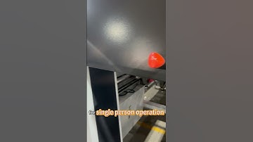 High-Speed AB Folder Gluer Machine | Stable. Accurate. Efficient. #smartmanufacturing #packaging