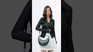 Why Everyone Loves the Prada Arqué Bag 🖤 | Soft Calfskin Crescent Shoulder Icon
