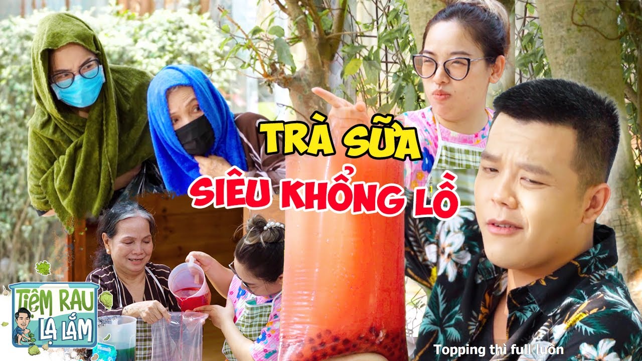 Cực Sốc Với Ly Trà Sữa Siêu KHỔNG LỒ, Phát Hiện Chủ Tiệm Bán Vì ĐAM MÊ ...