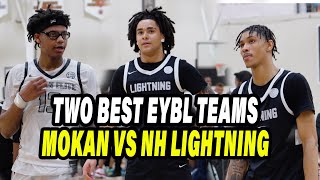 Two Best EYBL Teams Go At It Elliot Cadeau Tahaad Pettiford NH Lightning vs Mokan Elite