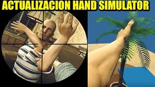 PEMBARUAN, TAKUT, PENEMBAK JITU, DAN POHON PALEM - SIMULATOR TANGAN | Gameplay Spanyol - VICE SEK... screenshot 5