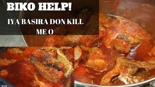 I TRIED FOLLOWING A SISI YEMMIE IYA BASIRA BUKA STEW TUTORIAL