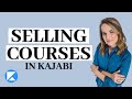 Selling Courses in Kajabi!