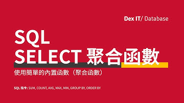 【SQL】 Access SQL SELECT Aggregate 聚合函數 (SUM,COUNT,MAX,MIN,AVG,GROUP BY,HAVING) 教學 (中文字幕) (可調節速度)