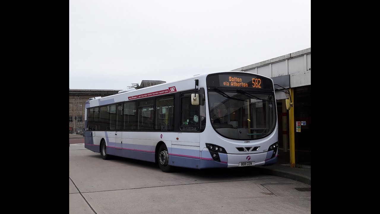 First Manchester Volvo Wright Urban Eclipse 2 B7RLE 69521 BD11CEN - YouTube
