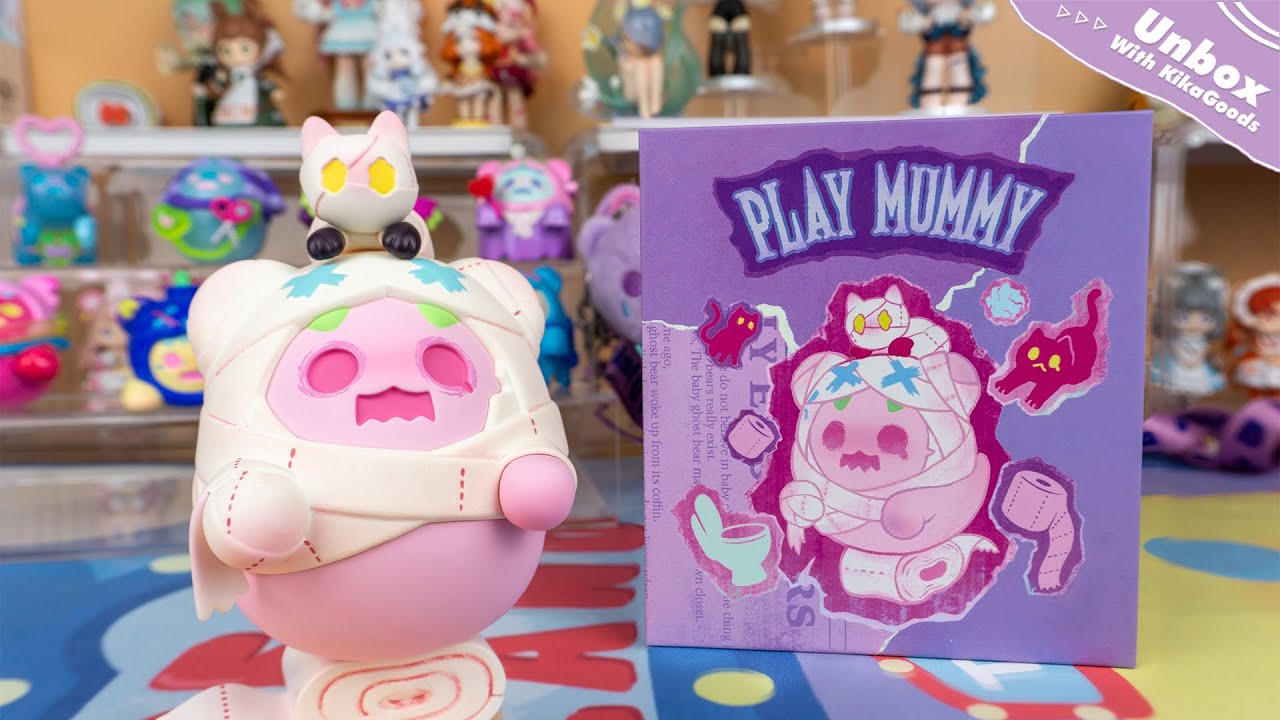 Unbox ShinWoo Play Mummy Figure#unboxing #cute #toys #kawaii #doll 