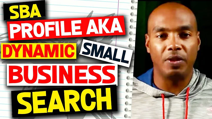 Dynamic Small Business Search (SBA Profile) after SAM Registration - Eric Coffie