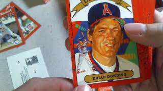 ripping retro baseball cards, 1990 donruss errors. box 2 part 1