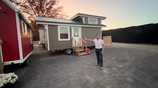FOR SALE: The Dalton 10’x20’ Amish Built Model Home for Sale $89,900 with Beach Lot Lease 🇺🇸🏡🤩😉