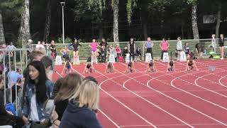 100m kobiet bieg 1 - Poznań 20210904