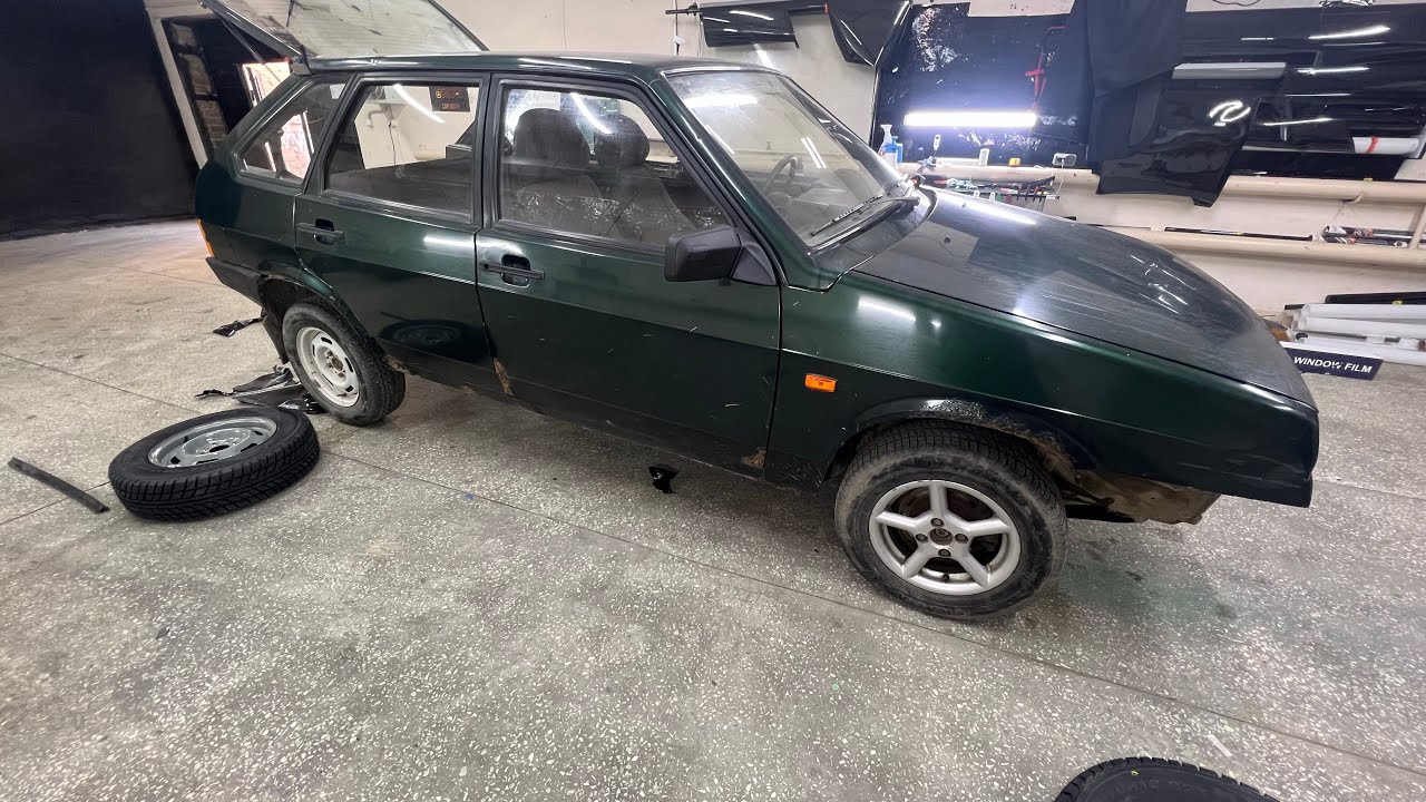 Ваз 2109 из под деда , восстановление! - YouTube