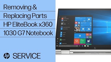 Removing & replacing parts for HP EliteBook x360 1030 G7 | HP Computer Service