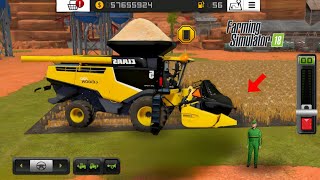 Fs18 Wheat Harvesting 🌾 Gameplay! Farming Simulator 18 Timelpase #fs18