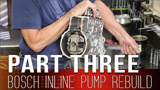 Part 3  #Bosch #Diesel #Pump #Rebuild  Area Diesel for #bcbloc02 Hyster Forklift 8.3L Cummins Swap