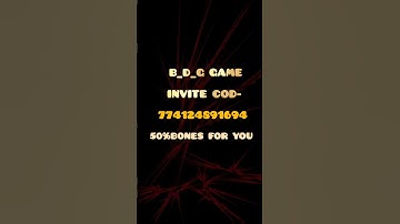 # bdg game special invite code for u guarantee 100% bonus for you