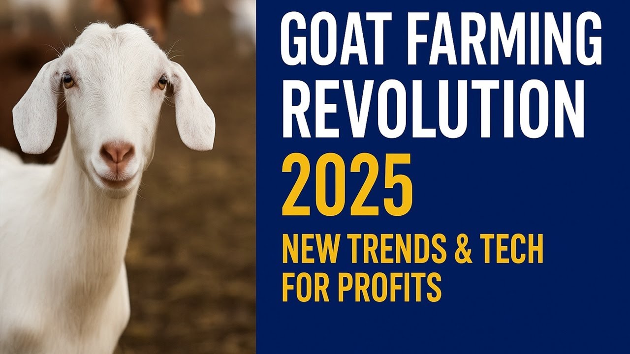 Goat Farming Revolution 2025: New Trends & Tech for Profits
