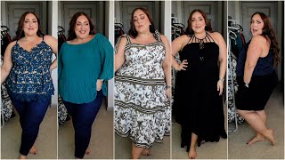My First Time Trying City Chic | Spring 2024 Plus Size Try-On Haul | MissGreenEyes