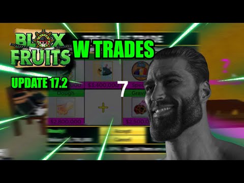 Getting W Trades for 5 Minutes | Blox Fruits Update 17.2 | DR4KE v2