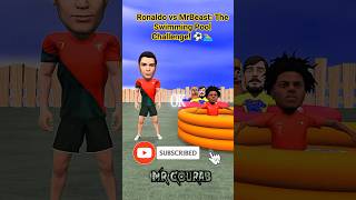 Ronaldo vs MrBeast: The Swimming Pool Challenge! ⚽️🏊‍♂️#usa  #english @MrBeast @MrBeast2