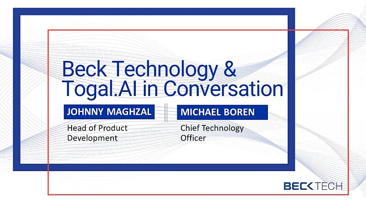 Beck Technology and Togal.AI New Technology in Takeoff