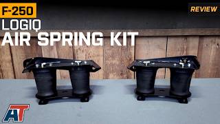 2017-2022 F-250 LOGIQ ReadyAIR Load Leveling Helper Air Spring Kit Review