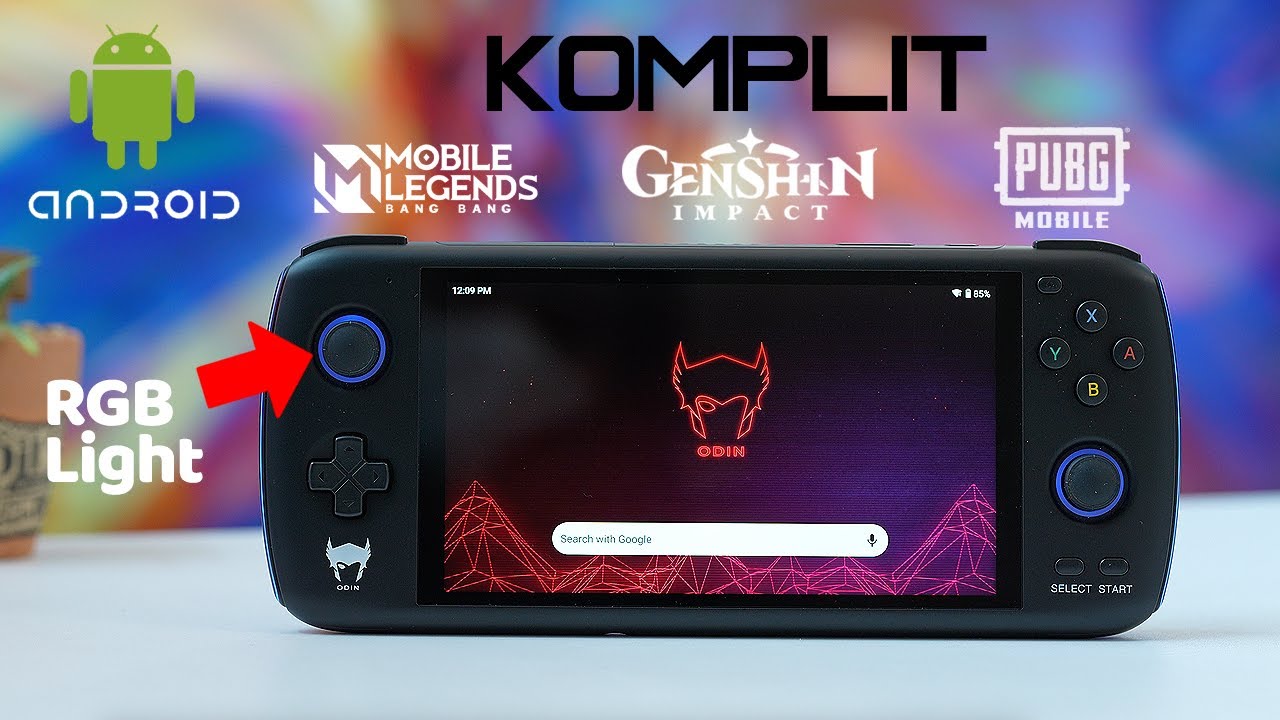 Libas Genshin, PUBGM, MLBB‼️ 3jtan Android Game Console, AYN ODIN PRO, SD845 🔥