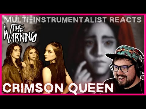 The Warning 'Crimson Queen' Hauntingly Beautiful | Musician Reaction | Studio Live Lunario