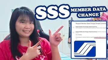 SSS MEMBER DATA CHANGE REQUEST ONLINE | HOW TO CHANGE CIVIL STATUS