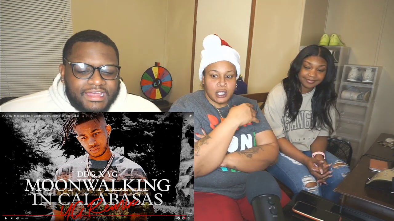 Mom REACTS to DDG, YG Moonwalking in Calabasas (YG Remix Official