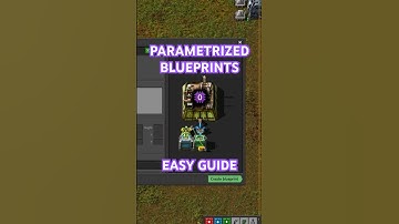 Factorio Parameterized Blueprints Explained FAST - Bot Mall #factorio #factoriospaceage
