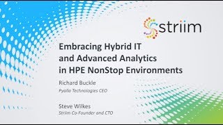 Embracing Hybrid IT and Advanced Analytics in HPE NonStop Environments