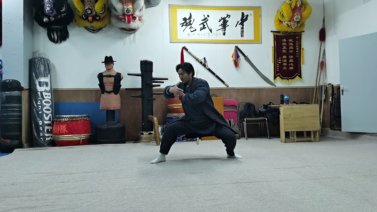 Démonstration wudang Taiji -Tu yuanjian