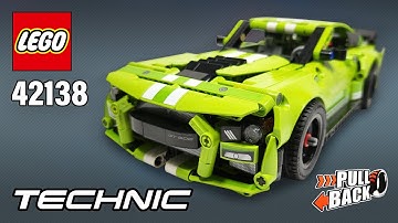 LEGO® Technic™ Ford Mustang Shelby® GT500® (42138)[544 pcs] Building Instructions | TBB